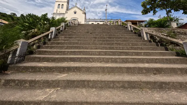 Igreja Matriz de São Joaquim, no centro de Garopaba