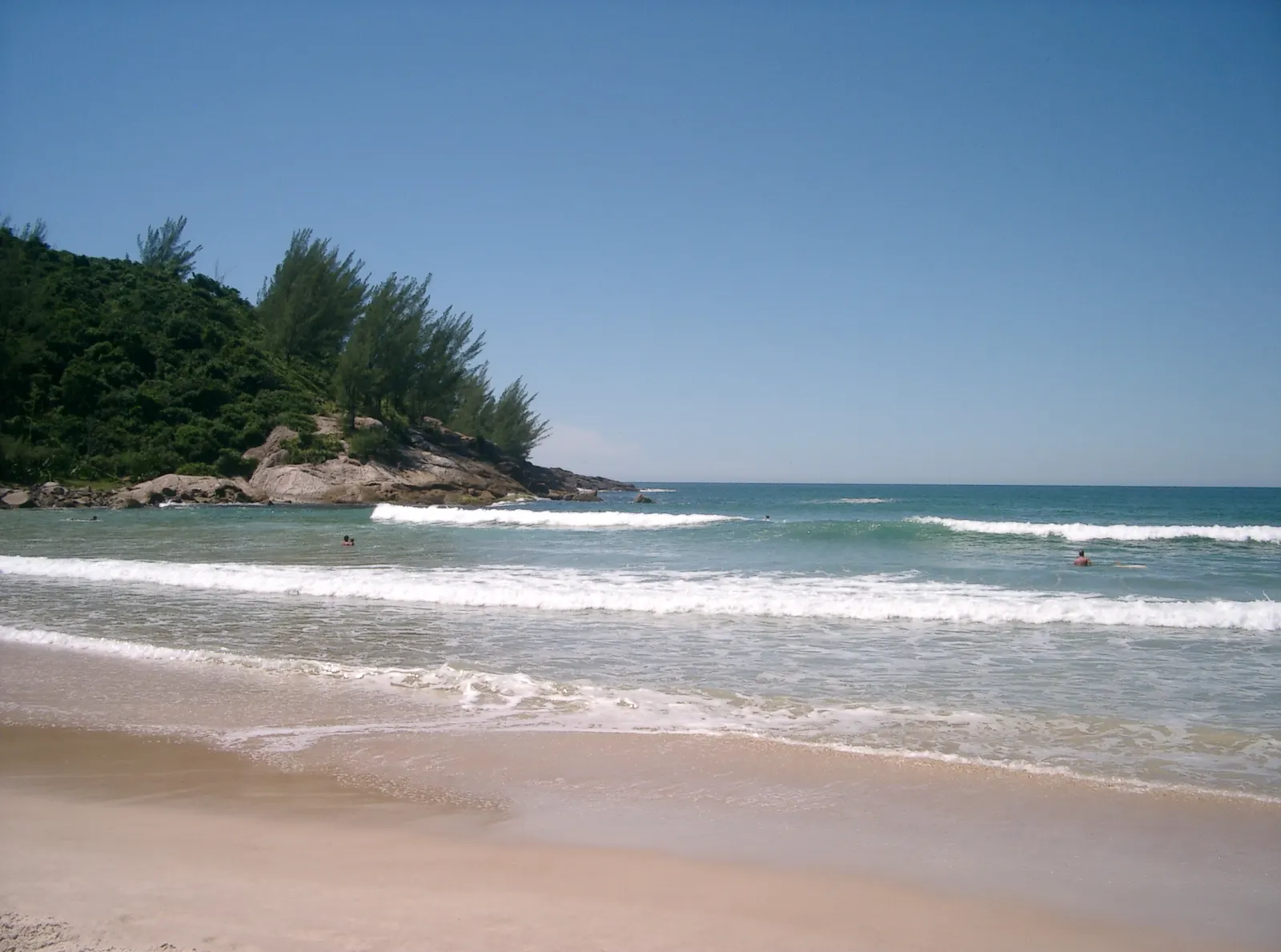 Praia da Ferrugem, em Garopaba